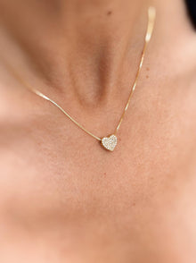 Collana Cuore Pavé Petite