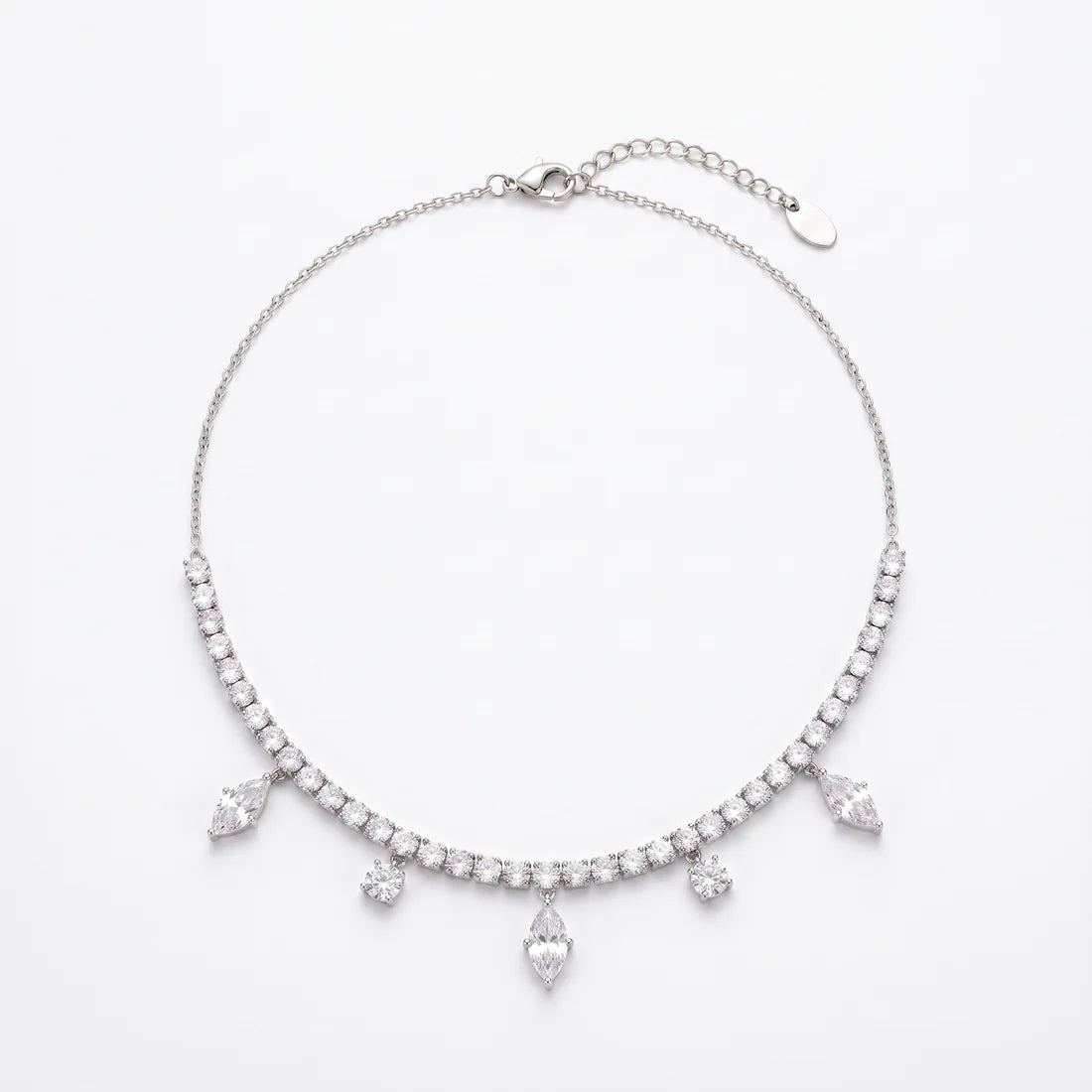 Collana Tennis Charm