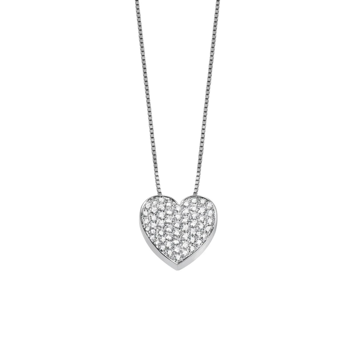Collana Cuore Pavé Petite