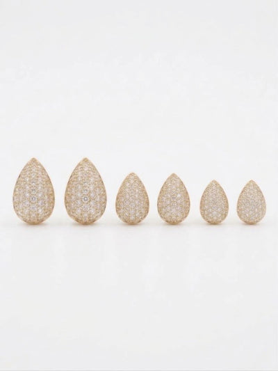 Orecchini Goccia Strass